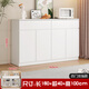 馮子杰北歐白色餐邊柜實(shí)木奶油風(fēng)家用簡(jiǎn)約收納柜子客廳靠墻儲物柜茶水柜 四門(mén)兩抽長(cháng)160深40
