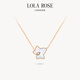 LOLA ROSE羅拉玫瑰常青藤項(xiàng)鏈項(xiàng)鏈女生日禮物節(jié)日禮物送女友 LR50040-白母貝