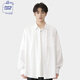 JEANSWEST CLUB真維斯休閑長(cháng)袖襯衫男免燙 男士輕商務(wù)襯衣斜紋工裝寬松外套上衣