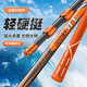 臻佑（Grsaed）釣魚抄網(wǎng)碳素抄網(wǎng)竿3.0米超輕超硬伸縮抄魚網(wǎng)竿抄網(wǎng)桿撈魚竿裝備