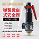 富羽（FU YU）安全閥A27W-10T/16T儲(chǔ)氣罐泄壓閥彈簧式螺紋微啟式蒸汽壓力閥 DN20(等級(jí)0.7-1.0)整定0.84mpa