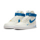 耐克（NIKE） Air Force 1 AF1 純白  空軍一號 高幫板鞋 運動鞋 女鞋 DQ7584-100 38.5