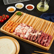 游牧御品 燒烤食材2-3人份 經(jīng)典四拼32串12張卷餅配撒料 羊肉串牛肉串