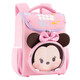 迪士尼（Disney）松松兒童書(shū)包幼兒園小學(xué)生男女童小孩可愛(ài)外出背包潮 ST80137粉色