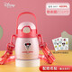 迪士尼兒童大肚杯保溫杯超大容量水壺冰雪愛(ài)莎吸管杯小學(xué)生直飲水杯雙飲 480ml】米妮粉吸管杯/316內膽