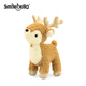 SMILE BELLA英國麋鹿圣誕樹(shù)玩偶趣味星星毛絨玩具小鹿公仔娃娃生日禮物送女友 麋鹿【送抽繩袋】 站高40cm