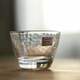 同合日本進口無鉛玻璃品茗杯手工吹制錘紋茶杯子耐熱玻璃功夫茶具 石塚錘目紋品茗杯
