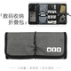 新款數(shù)碼收納包移動(dòng)電源數(shù)據(jù)線耳機(jī)U盤(pán)多功能收納袋旅行便攜數(shù)碼配件大容量折疊收納包CuniaC1630 黑色