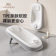 英氏（YEEHOO）嬰兒洗澡躺托神器新生兒專(zhuān)用浴架寶寶躺洗浴床浴盆通用防滑墊 【第3代新升級】【三檔調節】