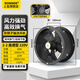 上璽（SHANGXI）外轉子軸流風(fēng)機管道式220v低噪聲抽風(fēng)機工業(yè)強力廚房抽油煙排風(fēng)扇 【管道式】2-2 高速型 220V