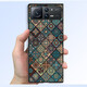 筆千繪小米MIXFOLD2皮紋手機殼圖騰格紋折疊屏保護套高顏值創(chuàng  )意個(gè)性ins風(fēng) 小米MIXFOLD2皮紋黑-菱格圖騰