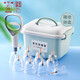 華佗牌 華佗真空拔罐器家用套裝工具抽氣式加厚中醫美容院專(zhuān)用罐拔火罐氣罐全套負壓走罐空氣罐 12罐收納版 配升級抽氣搶?zhuān)ù笮」薅加校? title=