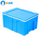 暖冰熊60L80L外賣(mài)送餐保溫箱擺攤戶(hù)外33L-45L食品級內膽塑料泡沫保鮮箱 60L藍色無(wú)扣款