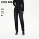 VEROMODA牛仔褲2025秋冬新款加絨加厚高腰九分牛仔褲325149011 深牛仔灰色 170/72A/L