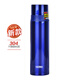 膳魔師（THERMOS） 保溫杯304不銹鋼密封防漏車(chē)載便攜旅行男女士水杯禮品禮物FFM 500-BL藍色500ml