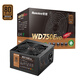 航嘉（Huntkey）WD750Evo銅牌750W電腦電源（80PLUS銅牌/單路62.5A/全電壓/LLC+SR+DC-DC/智能溫控）