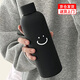 貞嘻水杯保溫杯男士杯子新年禮物禮品送員工實(shí)用大容量不銹鋼車(chē)載學(xué)生 黑色笑臉保溫杯510ml