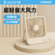 幾素風(fēng)寶小風(fēng)扇桌面臺式辦公室學(xué)生宿舍桌上usb風(fēng)扇迷你掛扇壁扇床頭臺扇戶(hù)外便攜露營(yíng)可折疊超薄電扇 棕色(4500毫安)+4檔大風(fēng)+長(cháng)續航