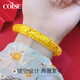 COISE銀手鐲女足銀990媽媽款神獸鏤空鐲子國風(fēng)設計素圈中秋禮物足銀990復古風(fēng)鐲子