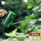 九千谷澆花壺長(cháng)嘴 灑水壺家用澆水壺長(cháng)嘴304不銹鋼澆花噴壺1L透明綠9271