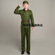 佳婿租紅軍民國服五四青年服紅色閃閃紅星合唱服學(xué)生演誓師大會(huì)畢業(yè)服 綠色紅軍 出租