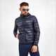 ARMANI/阿瑪尼 EA7 男士冬季時(shí)尚輕薄連帽羽絨服外套 8NPB02 PN29Z 黑色1200 M