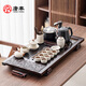唐豐功夫茶具套裝家用客廳黑檀實(shí)木茶盤(pán)整套辦公會(huì )客全自動(dòng)燒水茶臺