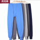 俞兆林老式男秋褲純色中老年男士棉毛秋褲加肥加大75%棉男士高腰保暖褲 單件中老年秋褲男 淺色 隨機顏色 均碼 100-200斤
