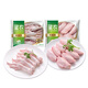 圣農(nóng) 雞肉雞腿肉雞腿排炸雞微波即食冷凍食品 長雞爪2斤+翅中2斤