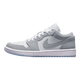 【95成新】耐克NIKE籃球鞋女AJ1喬1AIR JORDAN 1運動(dòng)鞋DC0774-105白灰38.5  