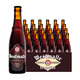 西麥爾（Westmalle） 西麥爾啤酒 比利時進口修道院啤酒 手工精釀330ml瓶裝 西麥爾雙料 330mL 24瓶 整箱裝