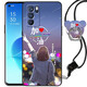 漢牌 適用OPPO Reno6 5G手機(jī)殼PEQM00保護(hù)套全包磨砂防摔卡通男女款情侶軟殼 此生加油 OPPO Reno6