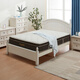 NITORI宜得利家居 家具 竹碳海綿乳膠床墊抗菌防螨席夢思N-SLEEP CL-1 白色 200cm*180cm 大雙人