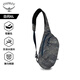OSPREY Daylite Sling日閃單肩包6L斜挎包便攜旅行通勤休閑城市輕戶外 山脈黑