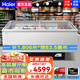 海爾（Haier）【送貨上門(mén)】展示柜冰柜商用大容量臥式島柜冷凍柜透明玻璃門(mén)雪糕展示柜超市大型組合冷柜 SD/SC-568CX | 電子溫控 | 397L