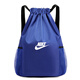 束口袋籃球包運動(dòng)健身雙肩包防水抽繩男背包大容量戶(hù)外運動(dòng)籃球袋 藍色 大號