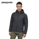 巴塔哥尼亞（Patagonia）男士輕便防寒保暖超輕連帽羽絨服800蓬Down Sweater Hoody 84702 BLK M