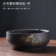 云帝創(chuàng  )意大號紫砂煙灰缸復古時(shí)尚中式個(gè)性陶瓷煙缸家用客廳辦公室防風(fēng) 大號紫砂煙灰缸-竹