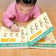 漢狀元兒童數字練字帖3-6歲幼兒?jiǎn)⒚煽毓P訓練練字入門(mén)初學(xué)者練字本學(xué)前班拼音描紅練習 【兩盒共112頁(yè)】控筆訓練+幼兒?jiǎn)⒚捎柧? title=