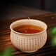 滇匠紫陶云南建水紫陶小茶杯主人杯單杯品茗泡茶喝茶素杯非紫砂陶瓷 心經(jīng)主人杯130ml