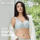 好波大碼記憶軟鋼圈拼棉氧氣洞洞透氣杯文胸豐滿(mǎn)大胸BCDE文胸HW2410 淺藍 75C /34C