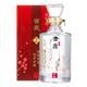 吉鑫【老酒調味】純糧食白酒禮盒裝錦鯉五糧濃香型52度500ml 52度 500mL 1瓶 單瓶裝