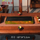 璽翰雅（ROYHOYE）德國電木茶盤(pán)大漆茶臺灣電膠木茶臺茶具套裝家用仿真漆器泡茶托盤(pán) 60x24x3.2cm