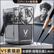 大V削筆器美術(shù)生專用V5V6素描速寫削筆機(jī)卷筆刀鉛筆炭筆轉(zhuǎn)筆刀 5S-全透明【DAV素描削筆器】