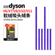 克魯克適配dyson戴森吸塵器吸頭配件V6v7v8v10v11直驅防磨貼條毛邊絨條 【V6/V7/V8/V10/V11】絨條2組裝