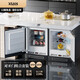 西膳（XSAN）嵌入式冰箱內(nèi)嵌家用超薄雙開門全嵌式櫥柜內(nèi)置隱藏薄款公寓小冰箱一級能效冰箱大容量電冰箱 Q95冷藏+冷凍2雙臺組合
