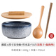 慕一琳日式泡面碗帶蓋陶瓷大號容量飯碗家用吃拉面湯碗學(xué)生宿舍個人專用 藏藍(lán)-泡面碗【帶蓋+筷+木勺】