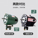 森和（SENHE）工業(yè)電風(fēng)扇電機500/650/750銅芯電機強力壁掛式牛角扇落地扇馬達配件 750型豪華【綠色】