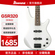 IBANEZ依班娜電貝斯GSR200/GSR320/280QA初學(xué)入門(mén)電貝司被動(dòng)四五弦bass GSR320-PW 珍珠白