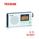 德生(Tecsun)M-601調(diào)頻收音機(jī)錄音機(jī)藍(lán)牙音箱音樂(lè)播放器可插卡可充電液晶屏幕顯示 白色+充電器+16G卡